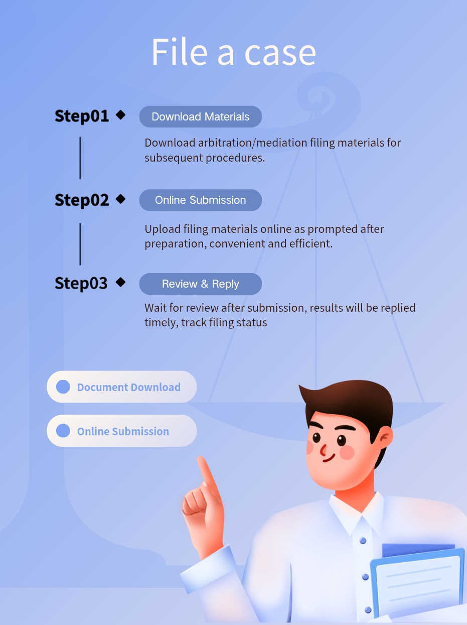 Online Case Filing Related Illustration